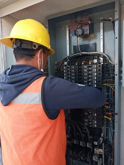 Corrección de falla en alimentador, fotografía 2