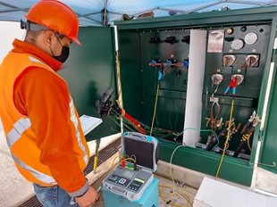 Mantenimiento y pruebas a transformador, fotografía 6