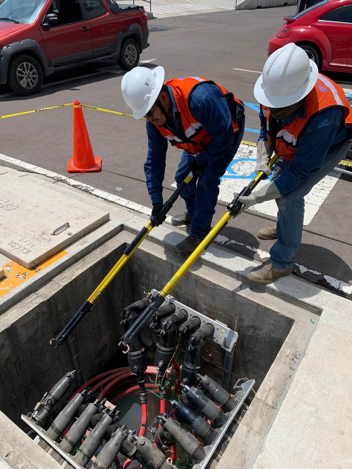 Recuperación de alimentador eléctrico, fotografía 2