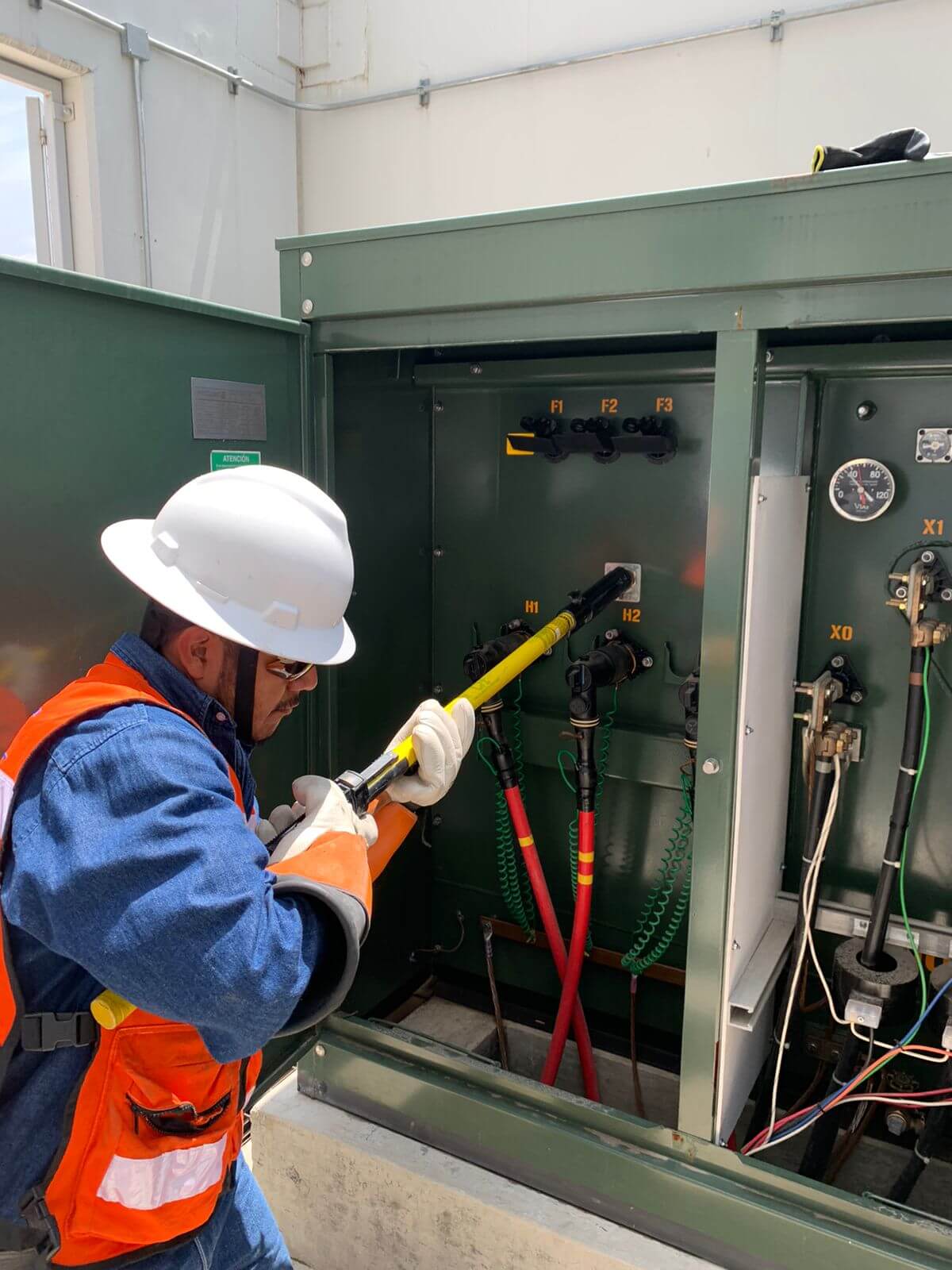 Recuperación de alimentador eléctrico, fotografía 6