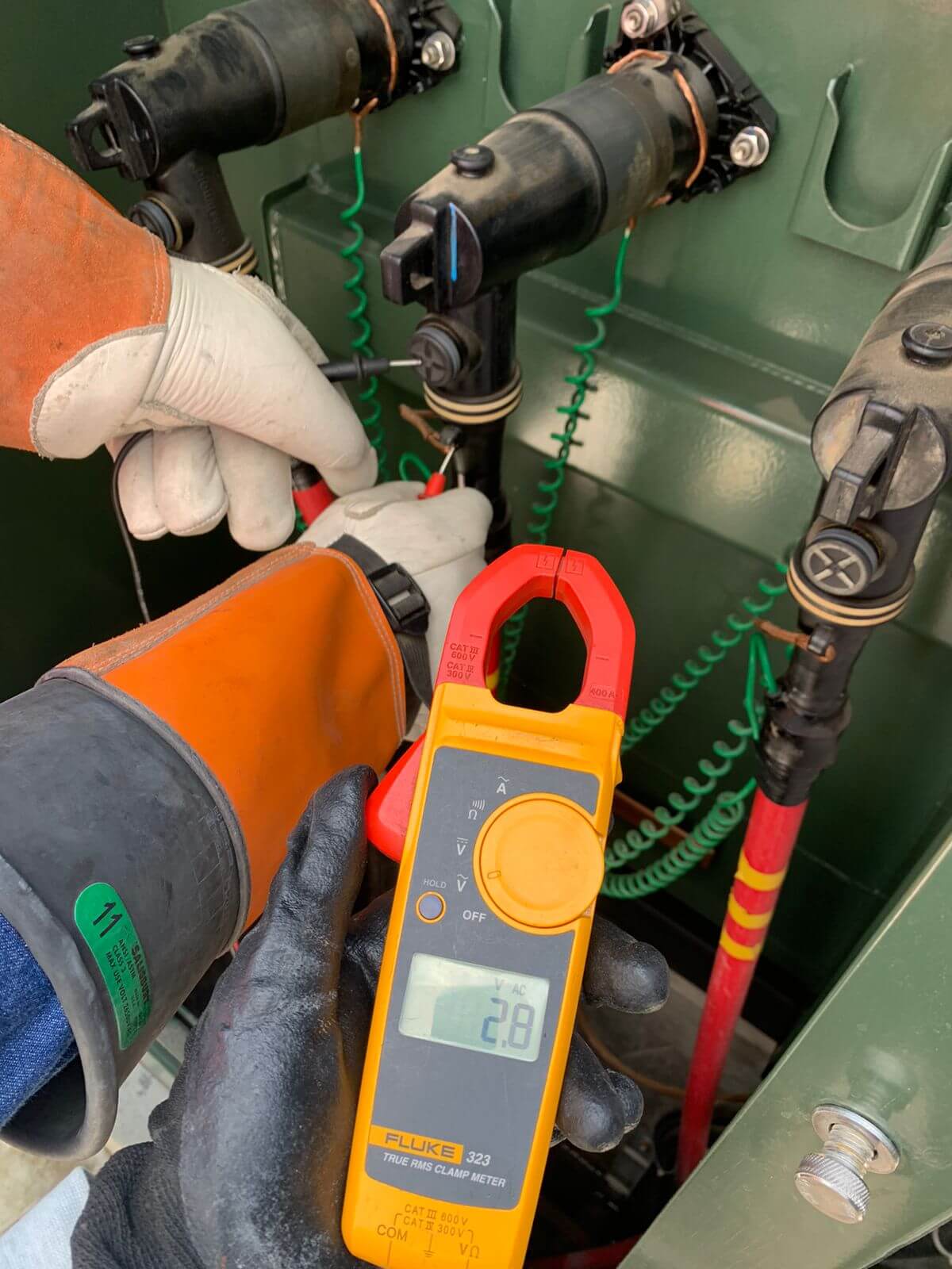 Recuperación de alimentador eléctrico, fotografía 7