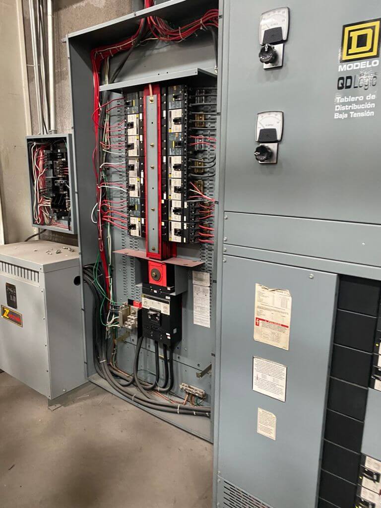 Separación de instalaciones en baja tensión, fotografía 2