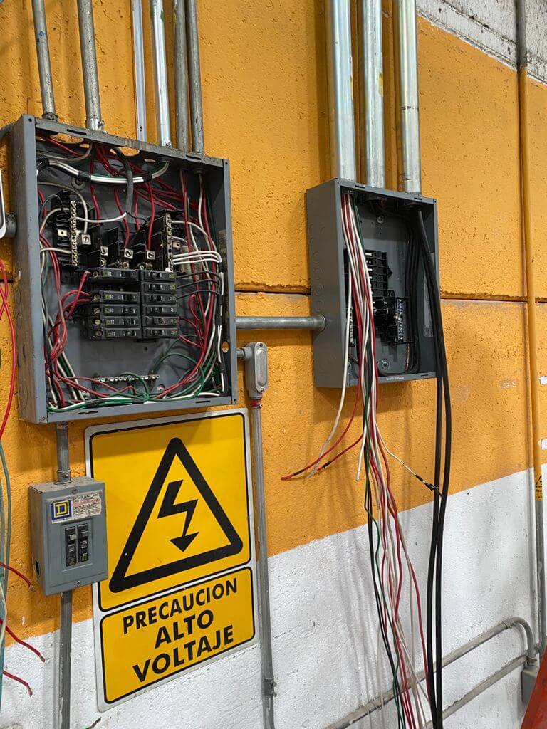 Separación de instalaciones en baja tensión, fotografía 4