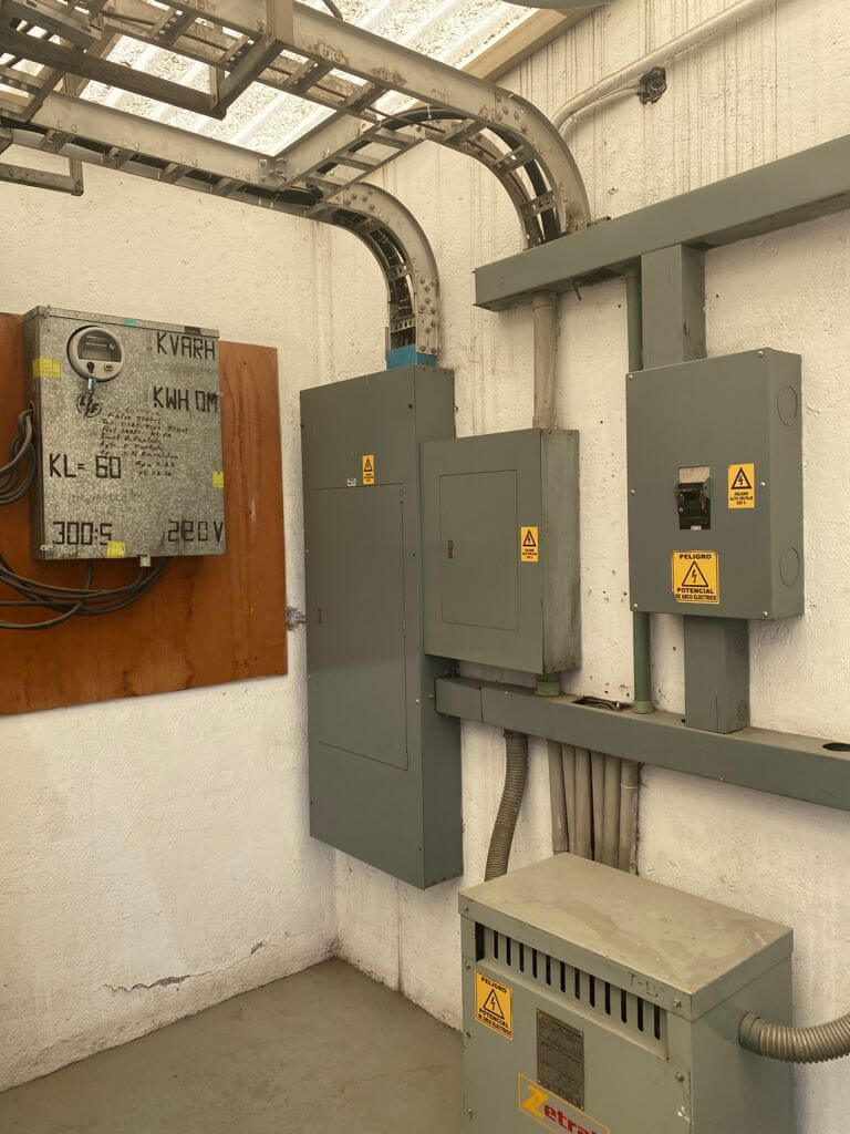 Separación de instalaciones en baja tensión, fotografía 5